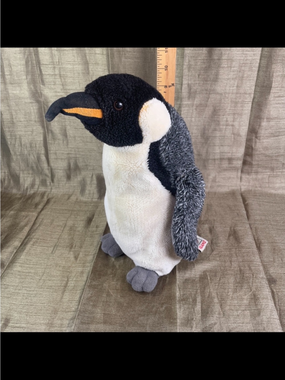 Ganz Webkinz Signature Penguin WKS1010 Plush Stuffed Animal NO CODE - Preowned